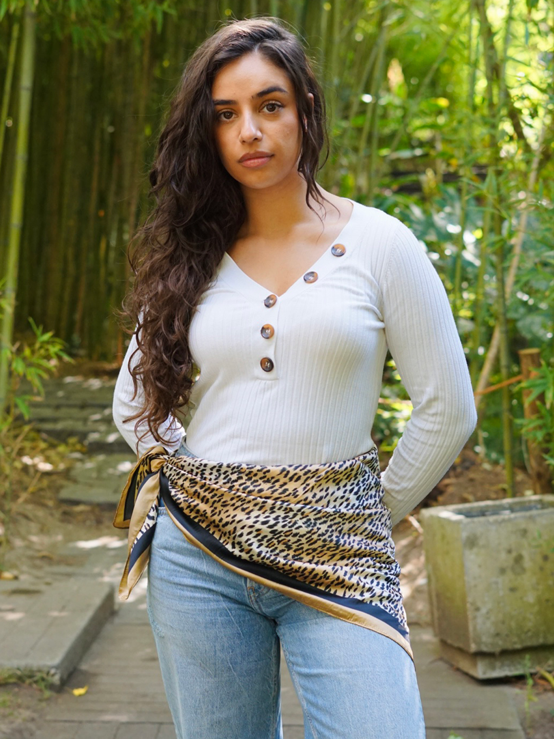 Square Printed Scarf