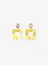 Aurora Square Earrings