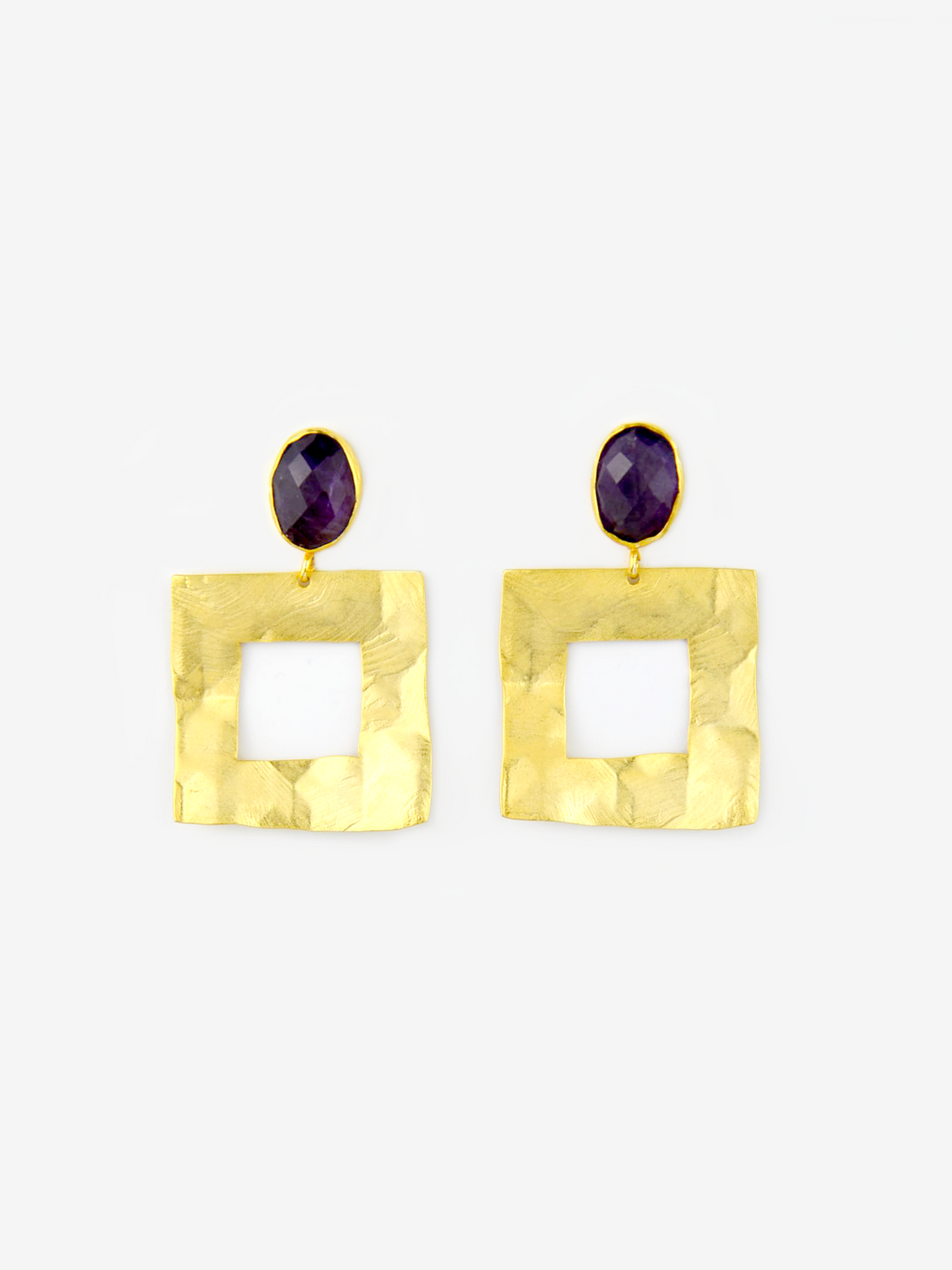 Aurora Square Earrings