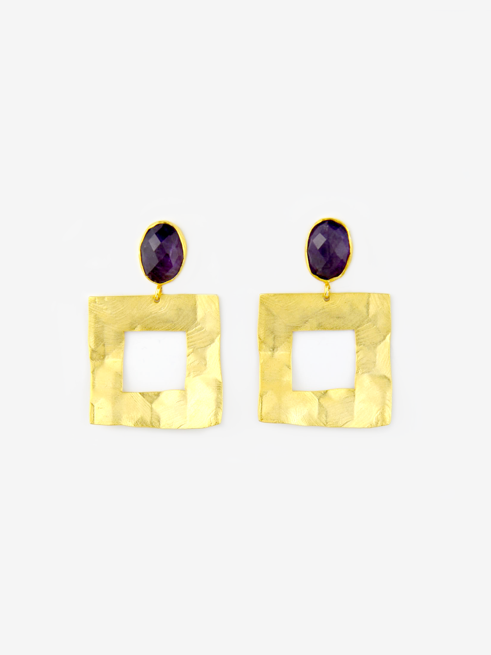 Aurora Square Earrings