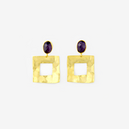 Aurora Square Earrings