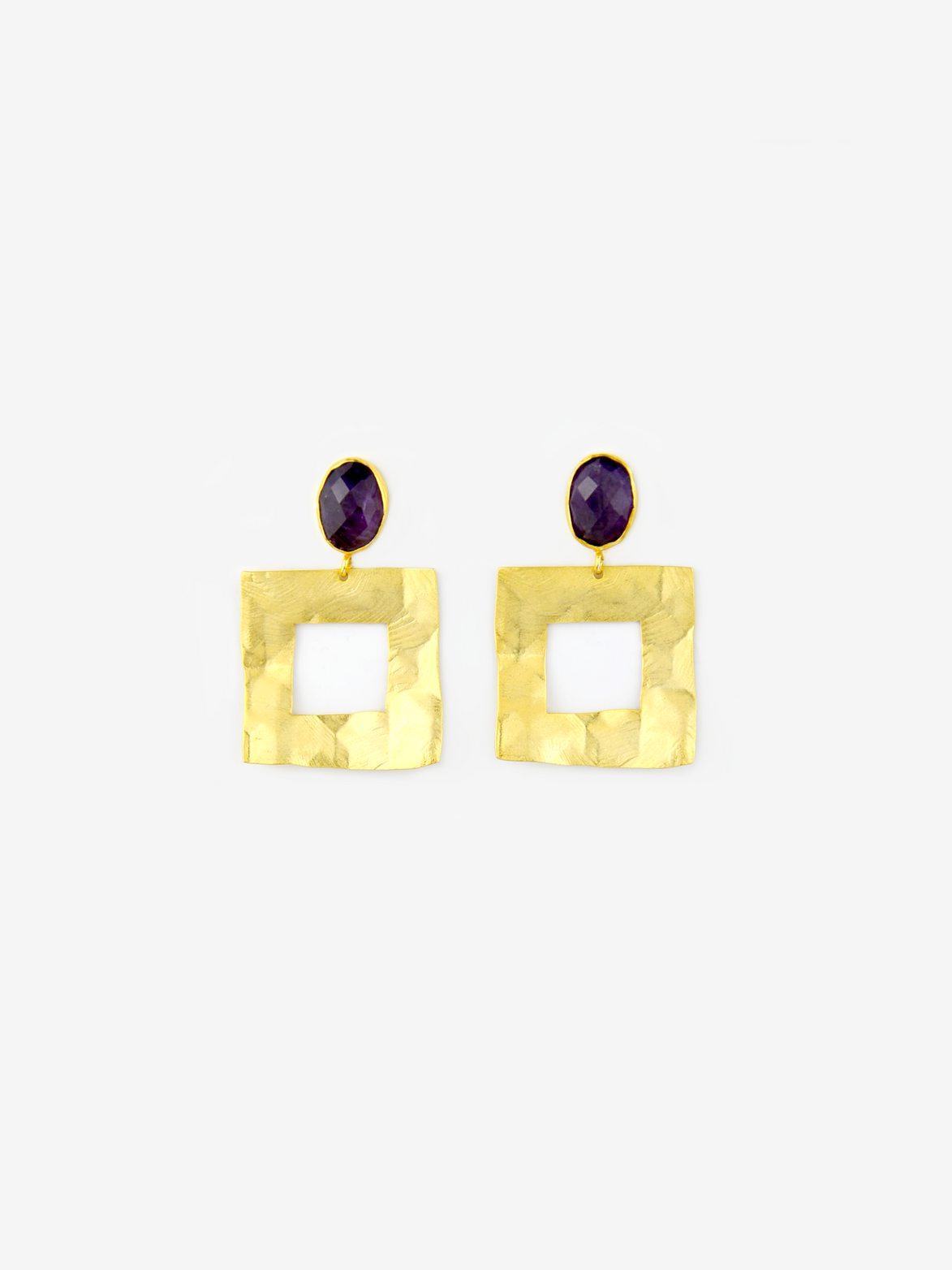 Aurora Square Earrings