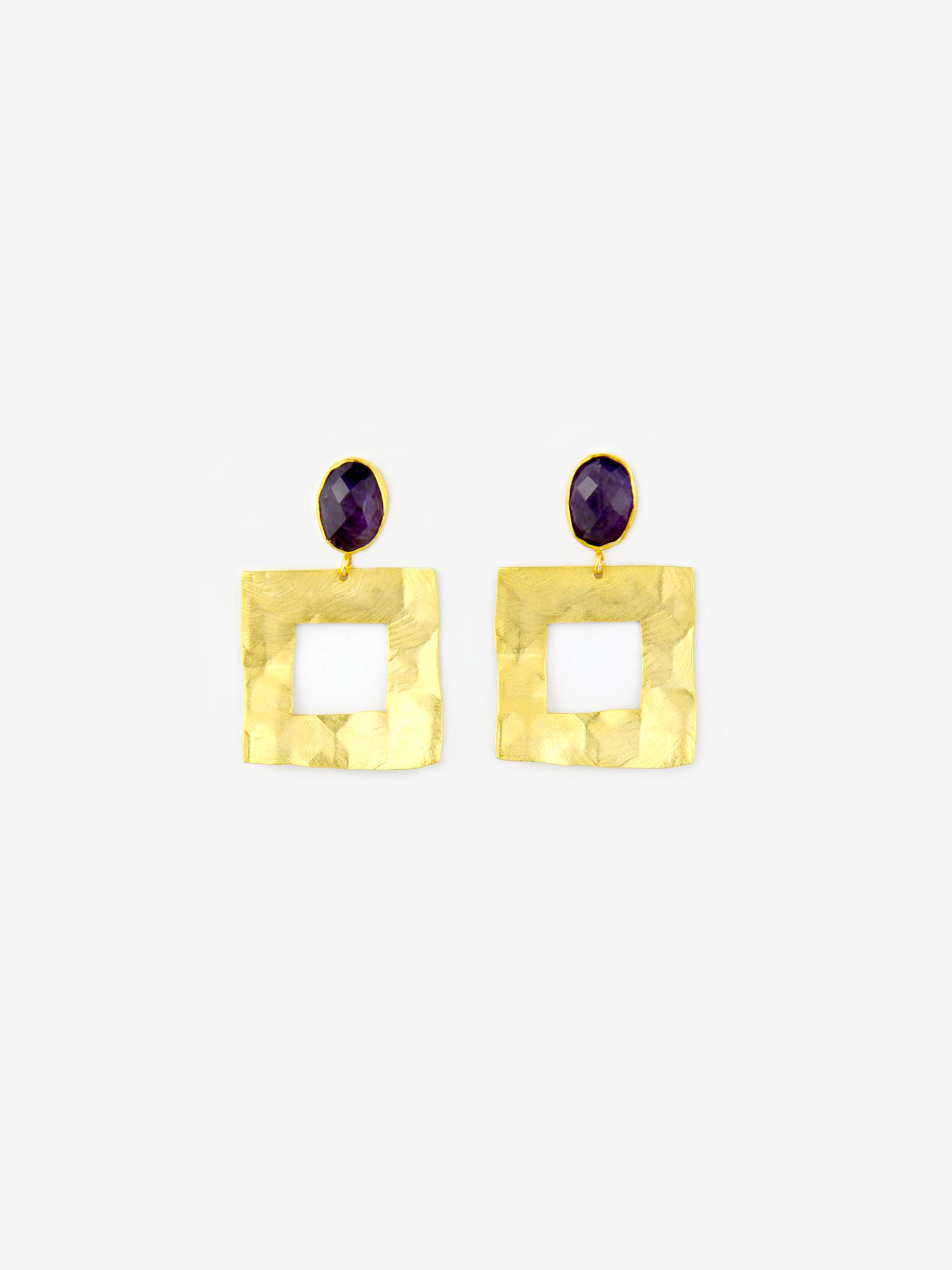 Aurora Square Earrings
