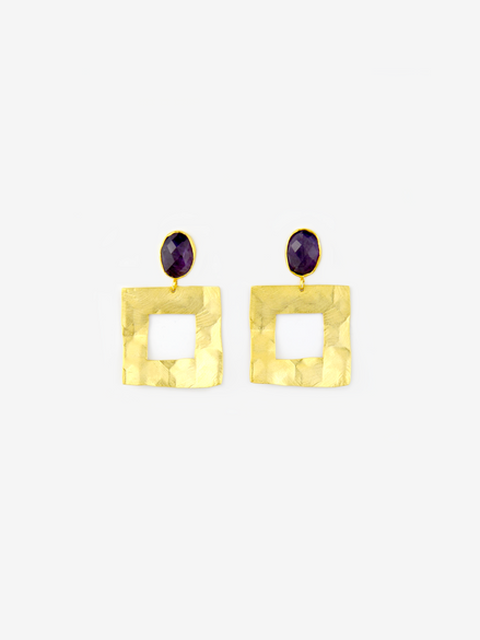 Aurora Square Earrings