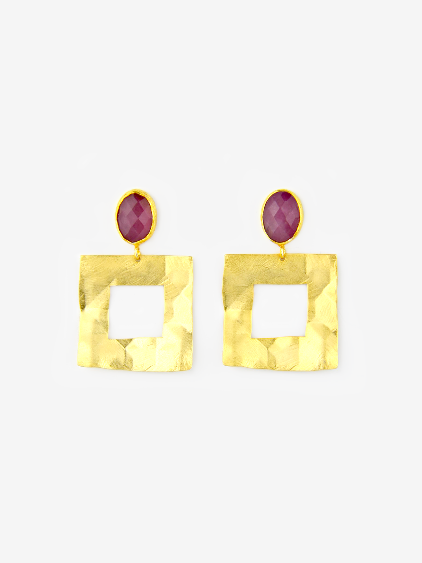 Aurora Square Earrings