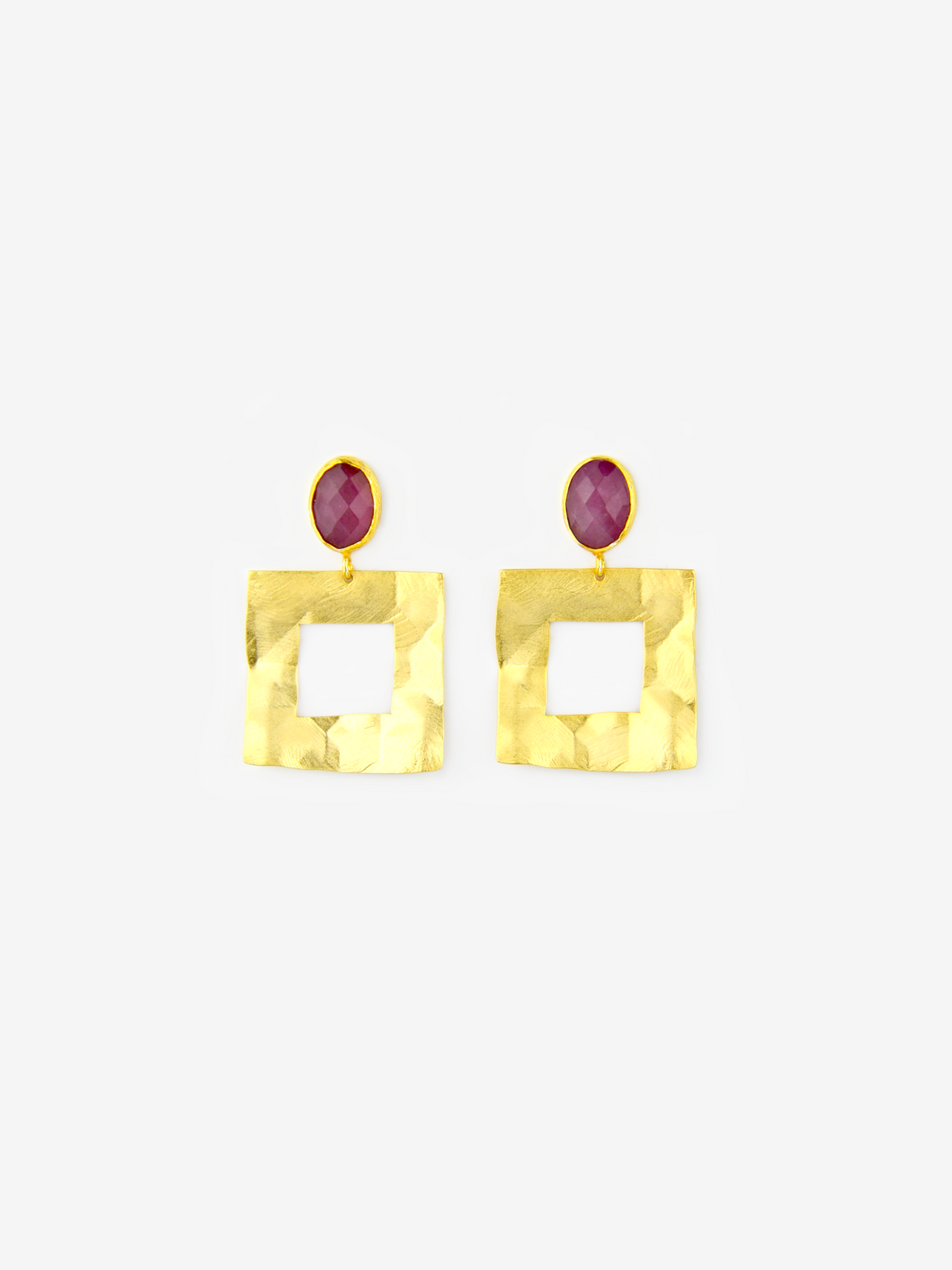 Aurora Square Earrings