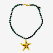 Ocean Stone Pearl Necklace