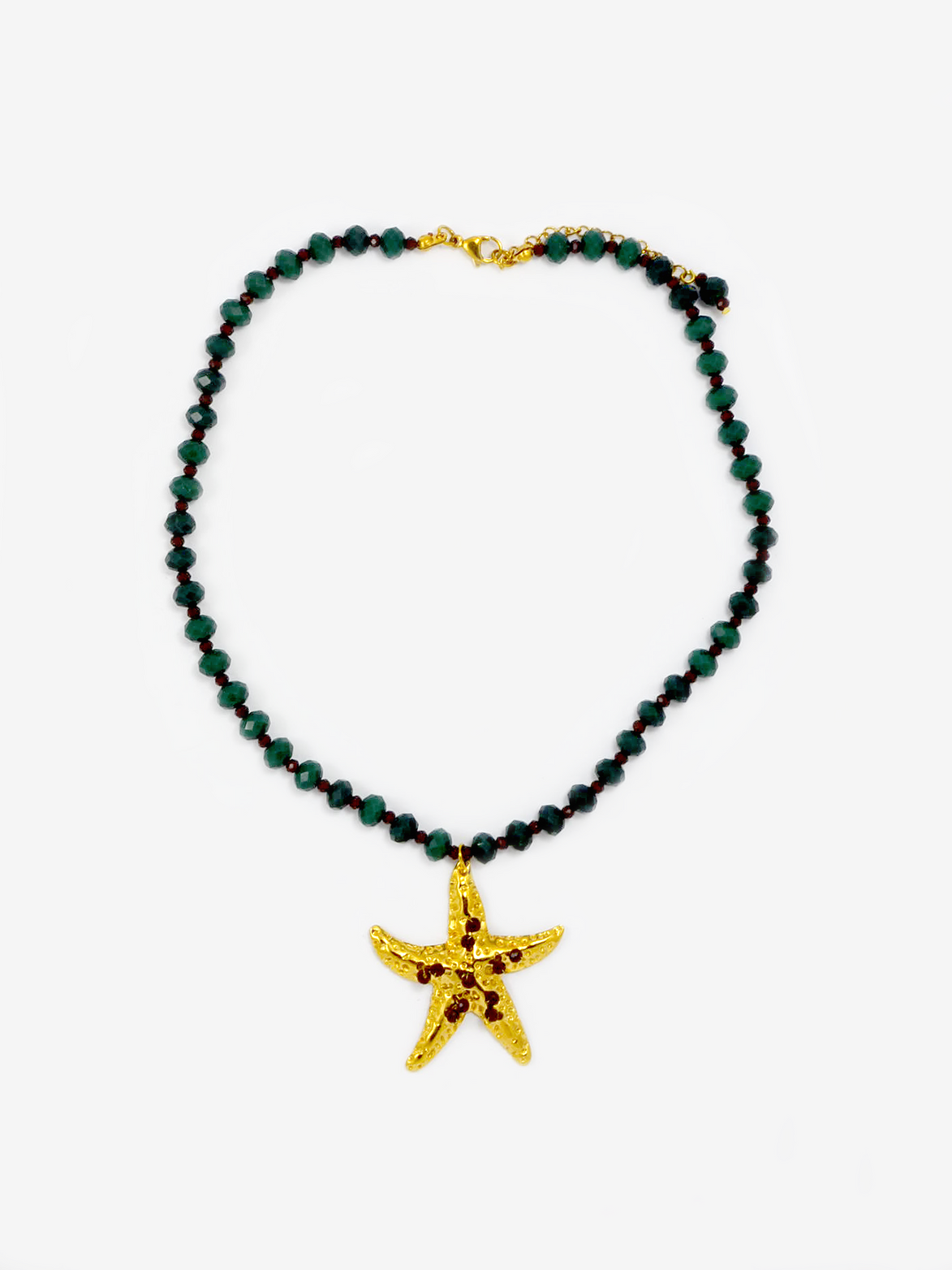 Ocean Stone Pearl Necklace