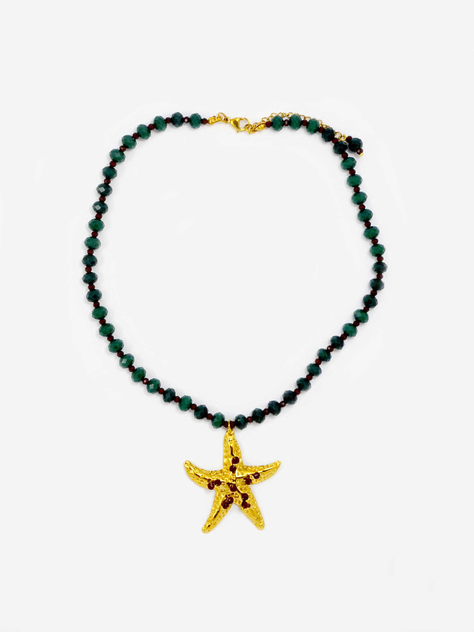 Ocean Stone Pearl Necklace