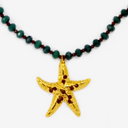 Ocean Stone Pearl Necklace