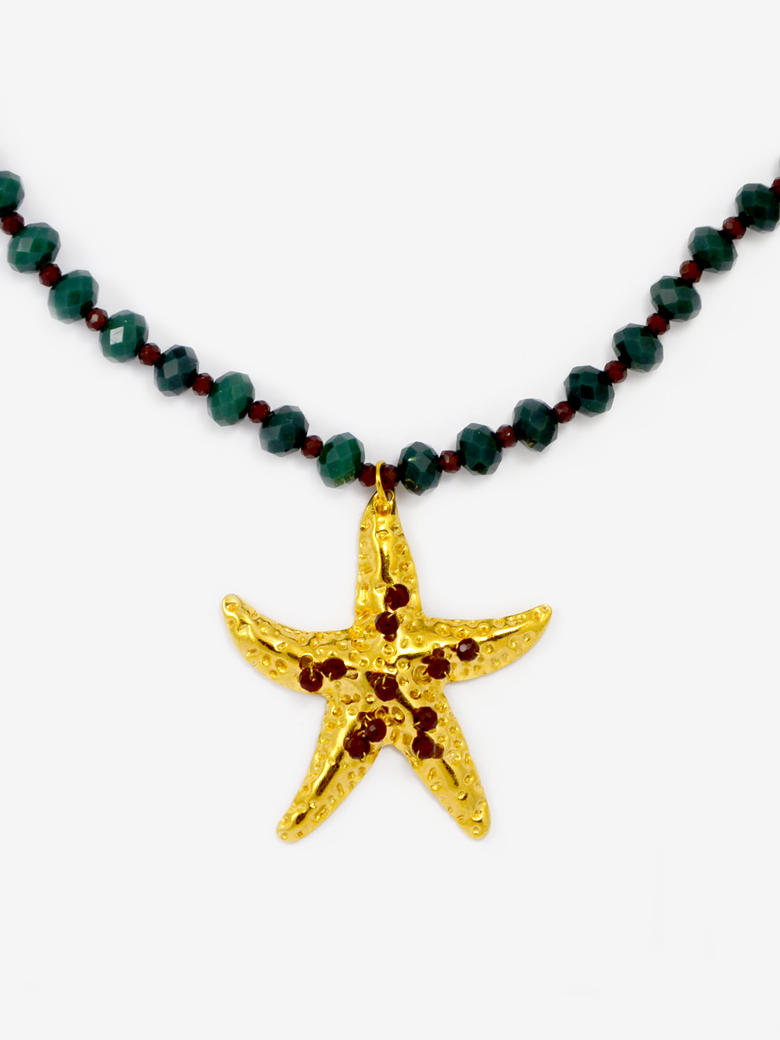 Ocean Stone Pearl Necklace