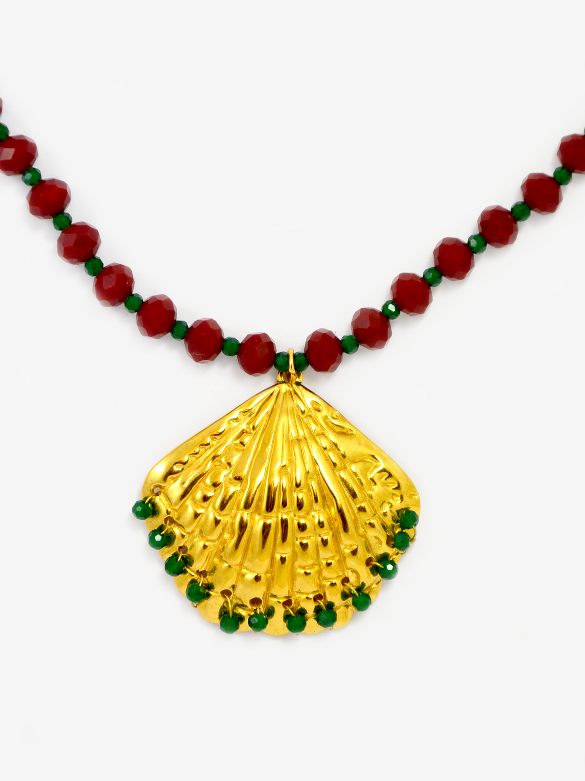 Ocean Stone Pearl Necklace