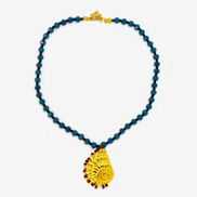 Ocean Stone Pearl Necklace