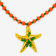 Ocean Stone Pearl Necklace