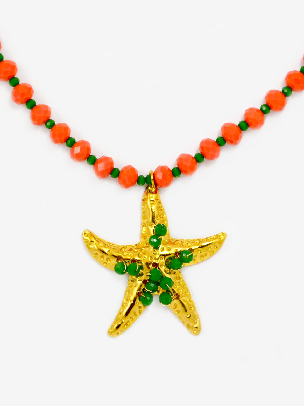 Ocean Stone Pearl Necklace