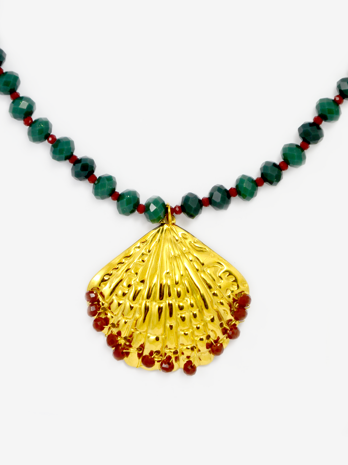 Ocean Stone Pearl Necklace