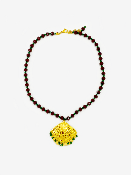 Ocean Stone Pearl Necklace