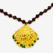 Ocean Stone Pearl Necklace