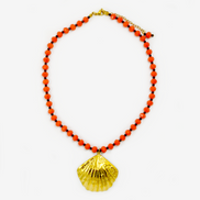 Ocean Stone Shell Necklace