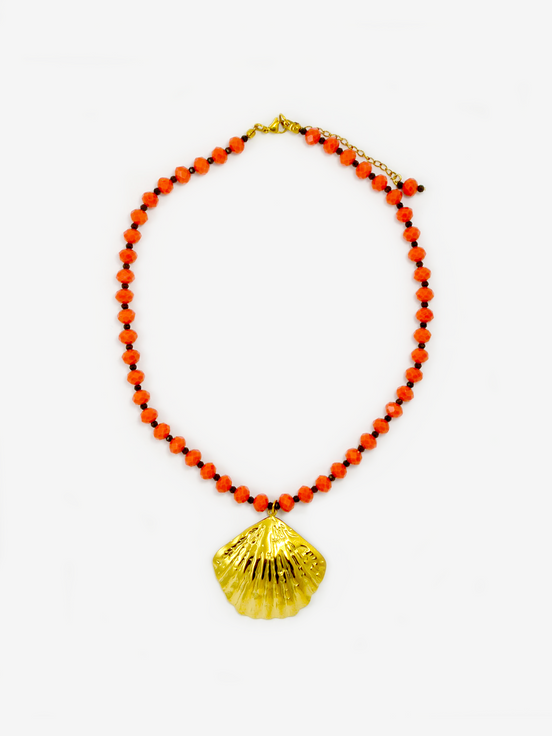 Ocean Stone Shell Necklace