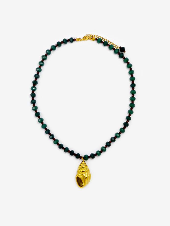 Ocean Stone Shell Necklace