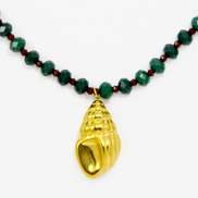 Ocean Stone Shell Necklace